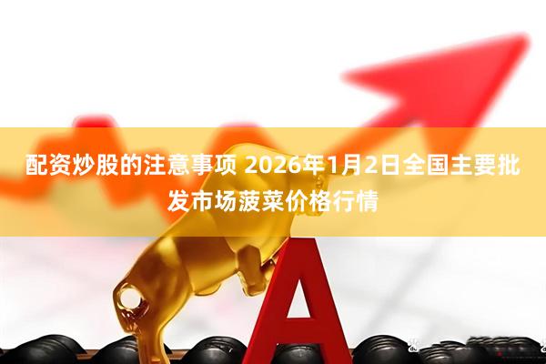 配资炒股的注意事项 2026年1月2日全国主要批发市场菠菜价格行情